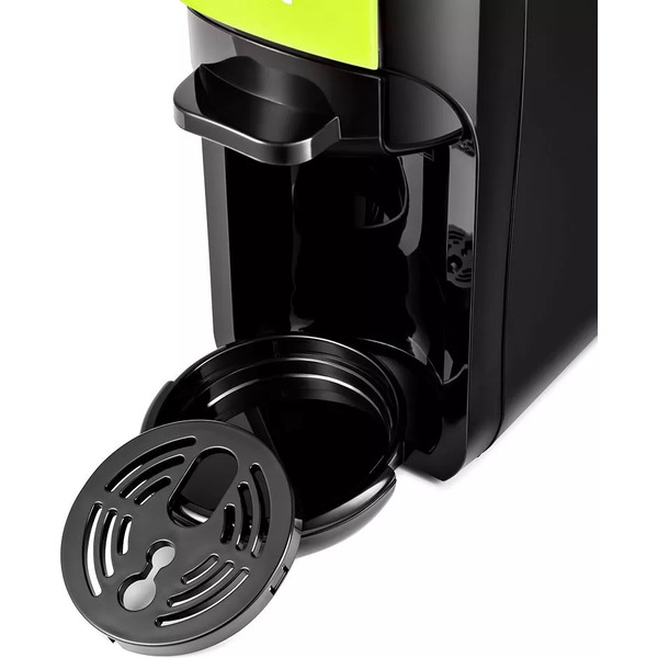 Кофеварка Kitfort КТ-7105-2 (черно-салатовая)