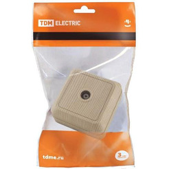 Розетка телевизионная TDM Electric Ладога SQ1801-0058