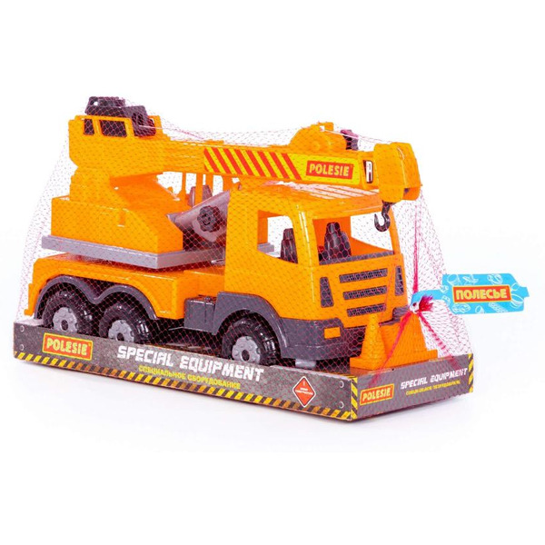 Автомобиль-кран №2  Полесье Престиж 76533