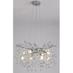 Люстра Estares Roxana 55 R-600x1200-CHROME/CRYSTAL-220-IP20