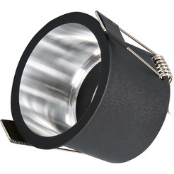 Точечный светильник Ambrella light TN212 BK/CH