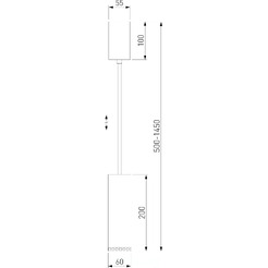 Подвесная люстра Elektrostandard 50244 LED (золото)