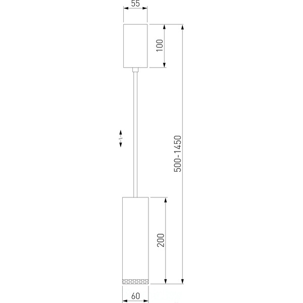 Подвесная люстра Elektrostandard 50244 LED (золото)