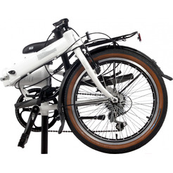 Велосипед Novatrack Vortex Alloy 6V 2024 20AFV.VORTEX.WT4 (белый)