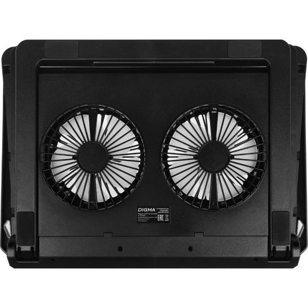 Подставка для ноутбука Digma D-NCP170-2x110RGB