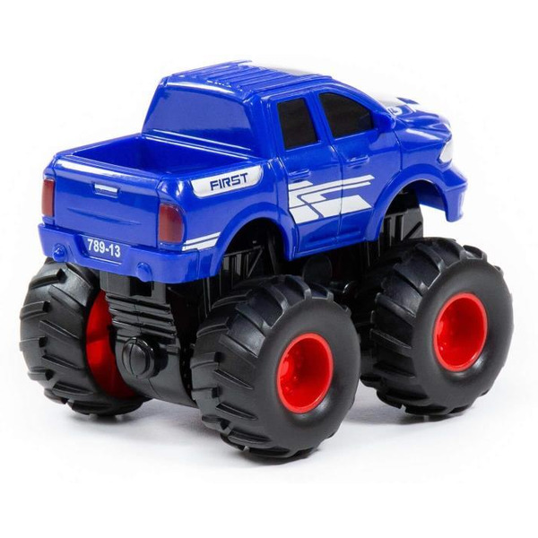 Автомобиль инерционный Полесье "Монстр ВНЕДОРОЖНИК" - "Пикап" (синий) 24569
