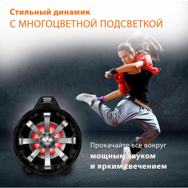 Минисистема SunWind SW-MS50 (черный)