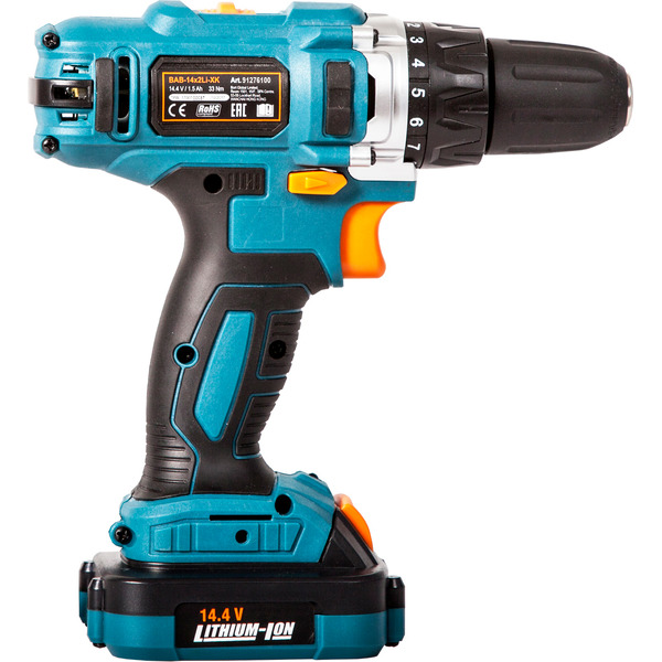 Дрель-шуруповерт Bort BAB-14x2Li-XK
