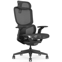 Кресло компьютерное SitZone E-JX-001А сетка, черный, крестов. пластик