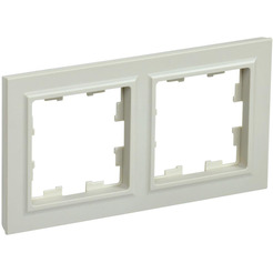 Рамка IEK Brite РУ-2-БрКр