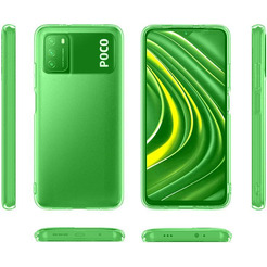 Бампер Bingo TPU 2.0mm для XIAOMI Redmi 9T/POCO M3 Зеленый