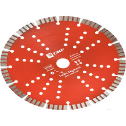 Отрезной диск алмазный EKF Turbo Segment dd-125ts