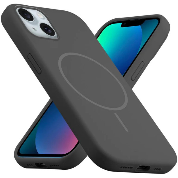 Бампер Bingo Silicone Magnetic для iPhone 13 Черный