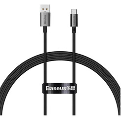 Кабель Baseus Superior Series Fast Charging USB Type-A - USB Type-C (1 м, черный)