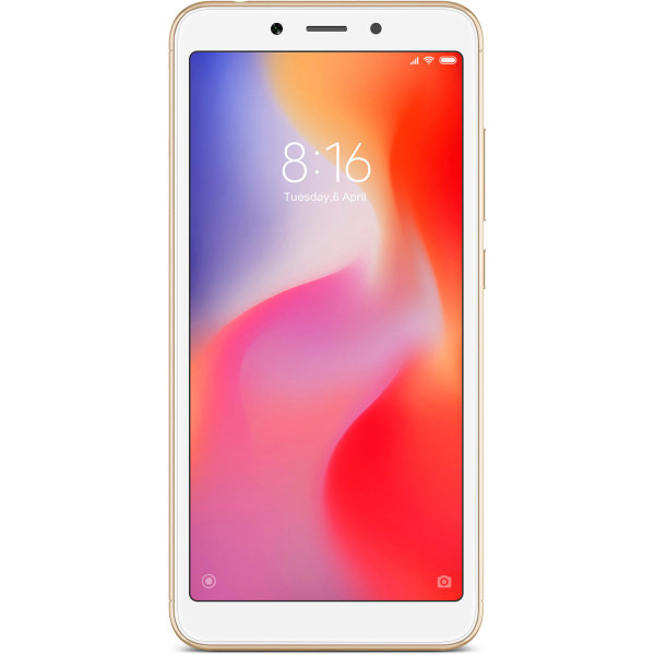 Смартфон XIAOMI Redmi 6A 2GB/32GB Gold EU