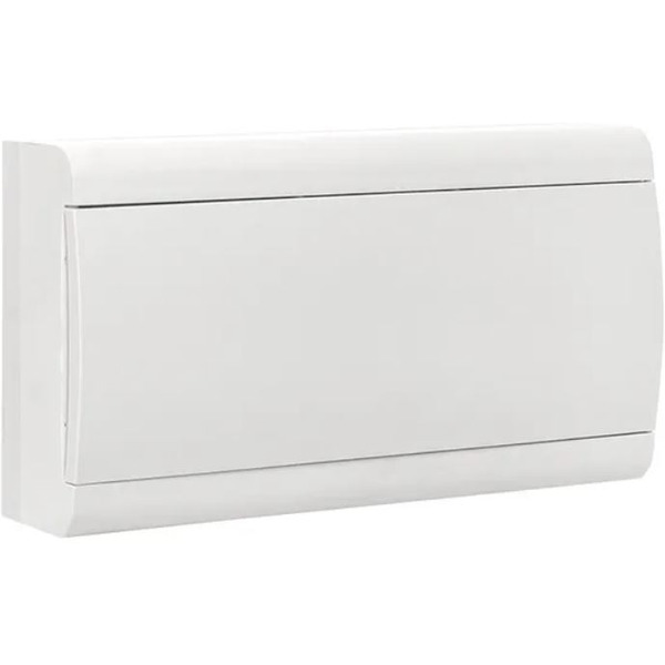 Щит распределительный EKF ЩРН-П-18 Basic  (белая дверца)