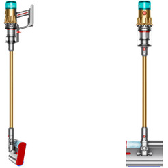 Вертикальный пылесос DYSON V12s Submarine Compete 499067-01 желтый/никель + Red Line BS-01 16A
