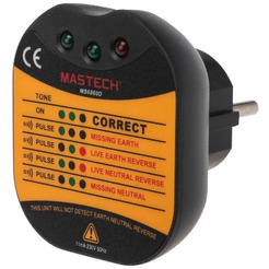 Тестер розеток MASTECH MS6860D 13-1260