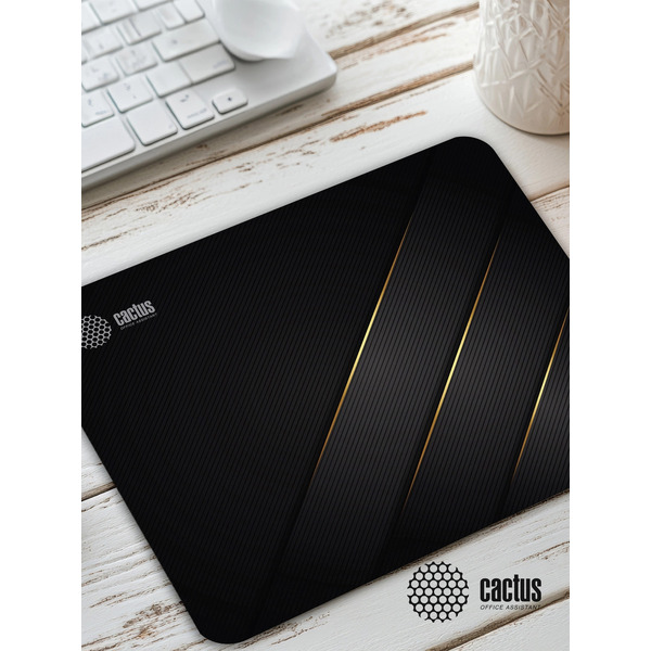 Коврик для мыши Cactus Gold Geometry CS-MPC-P04M