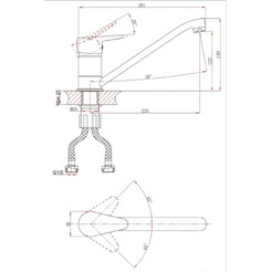 Смеситель A-Five A5-0122