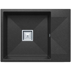Кухонная мойка Polygran Blade 660 (черный)