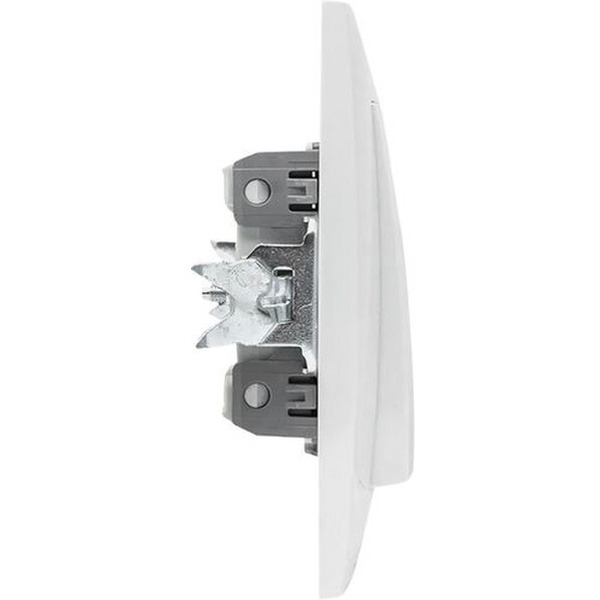 Кнопка для звонка EKF Валенсия (белый)