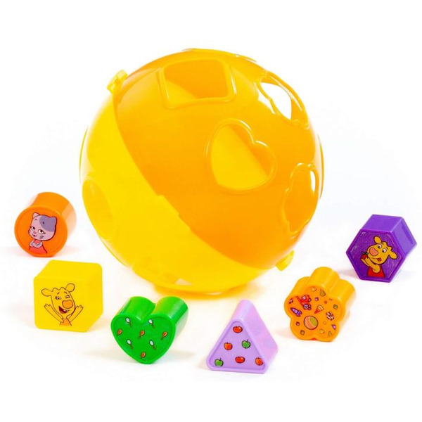 Сортер Полесье Оранжевая корова Шар 93097 (в коробке)