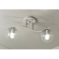 Потолочный светильник Mirastyle SX-N-9056/2 WT+CR
