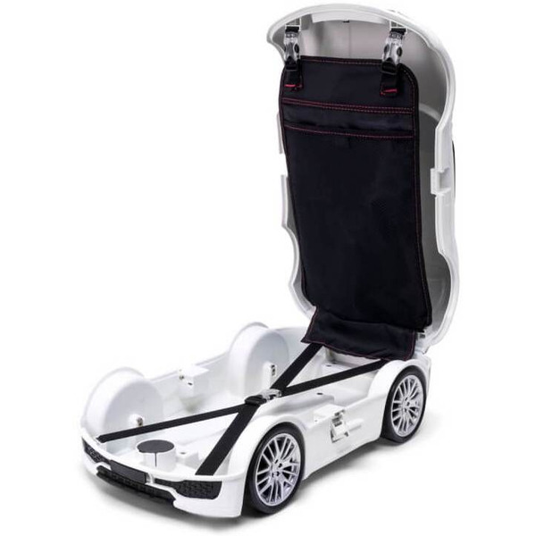 Детский чемодан RIDAZ Maserati Levante (белый)