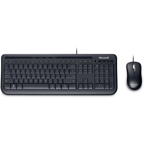 Клавиатура + мышь Microsoft Wired Keyboard Desktop 600 APB-00011