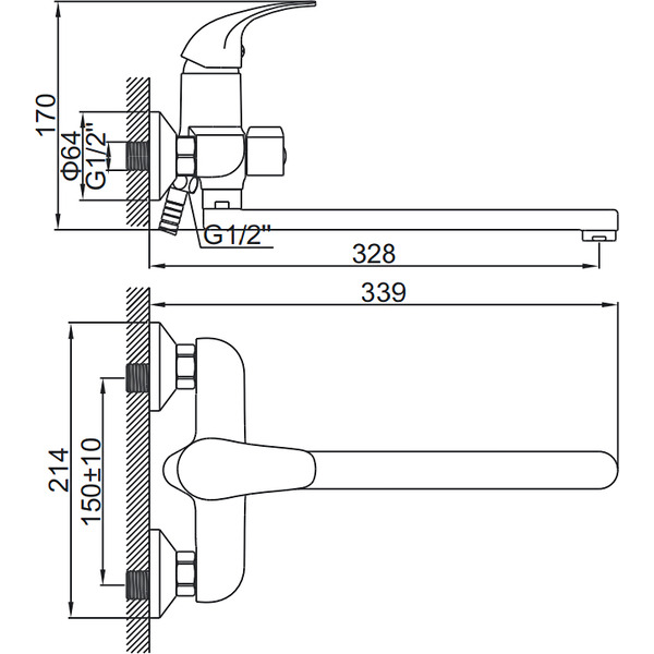 Смеситель Ledeme H31 L2231