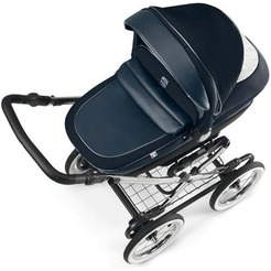 Универсальная коляска CAM Tris Linea Classy (3 в 1, синий)