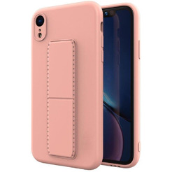 Бампер Bingo Stand для APPLE iPhone XR Розовый