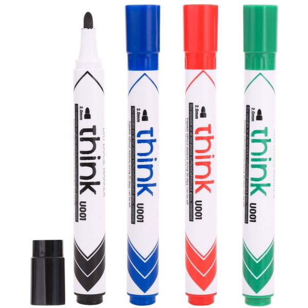 Набор маркеров ассорти DELI U00101