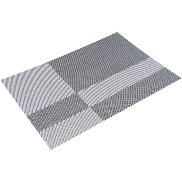 Салфетка сервировочная Zapel Asymmetry silver 30x45см