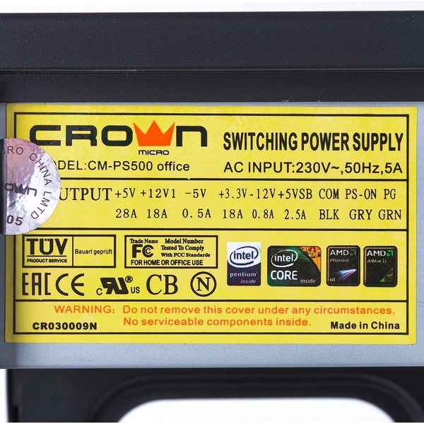 Корпус Crown CMC-403 (CM-500office)