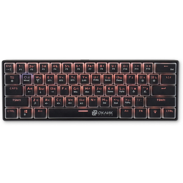 Клавиатура Oklick K763W (черный)