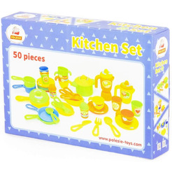 Набор игрушечной посуды Полесье 67906 (50 элементов)