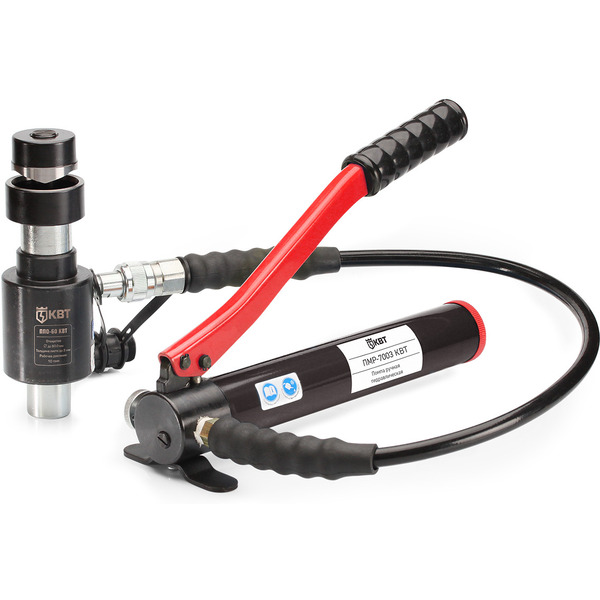 Пресс гидравлический для пробивки отверстий КВТ ПГПО-60 серия МАСТЕР / 53137