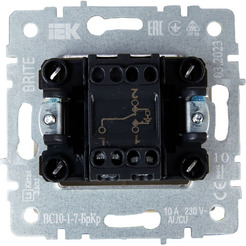 Выключатель IEK Brite BR-V12-1-10-K02
