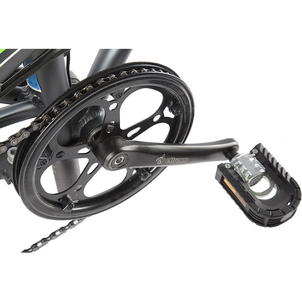 Велогибрид Eltreco Leto (черный/синий)