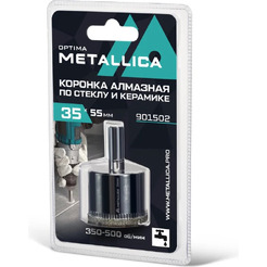 Коронка алмазная Metallica Optima 901502