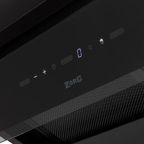 Вытяжка кухонная ZORG AURA 1260 60 S-GS BLACK