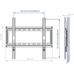 Кронштейн Kromax IDEAL-3W (белый)