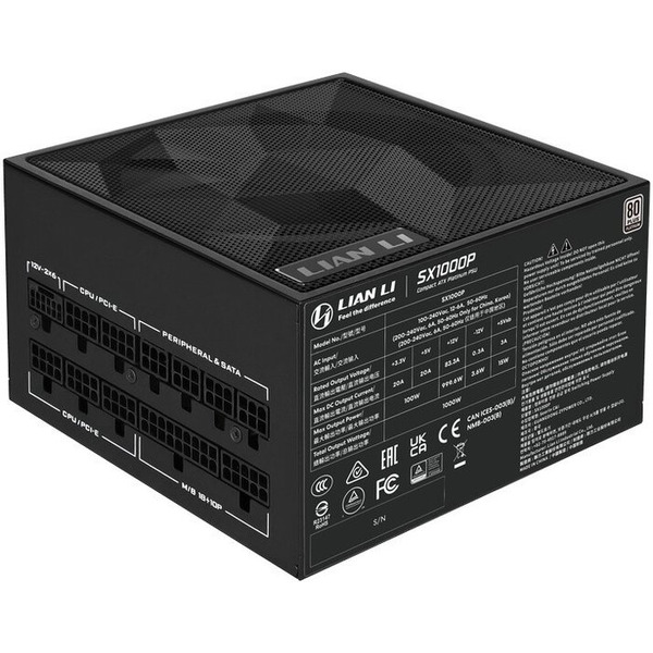 Блок питания Lian Li SX Platinum 1000 G9P.SX1000P.B000.RU