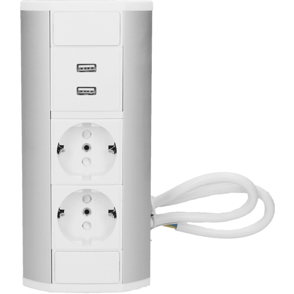 Блок розеточный Orno OR-GM-9003-W.AL 0,6 м