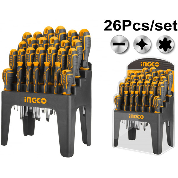 Набор отвёрток INGCO HKSD2628