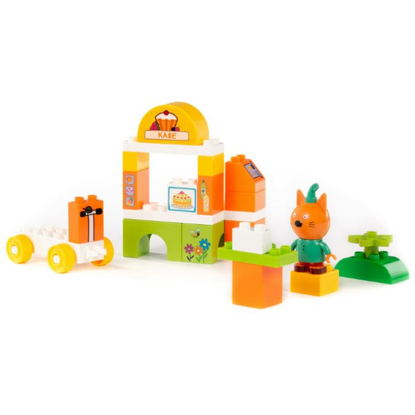 Конструктор Полесье Макси. Три кота. Компот и кафе 31260