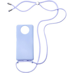 Бампер Bingo Lanyard для Poco X3/Poco X3 Pro (фиолетовый)
