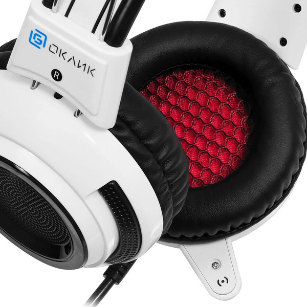 Наушники Oklick HS-G300 Armageddon (белый/черный)